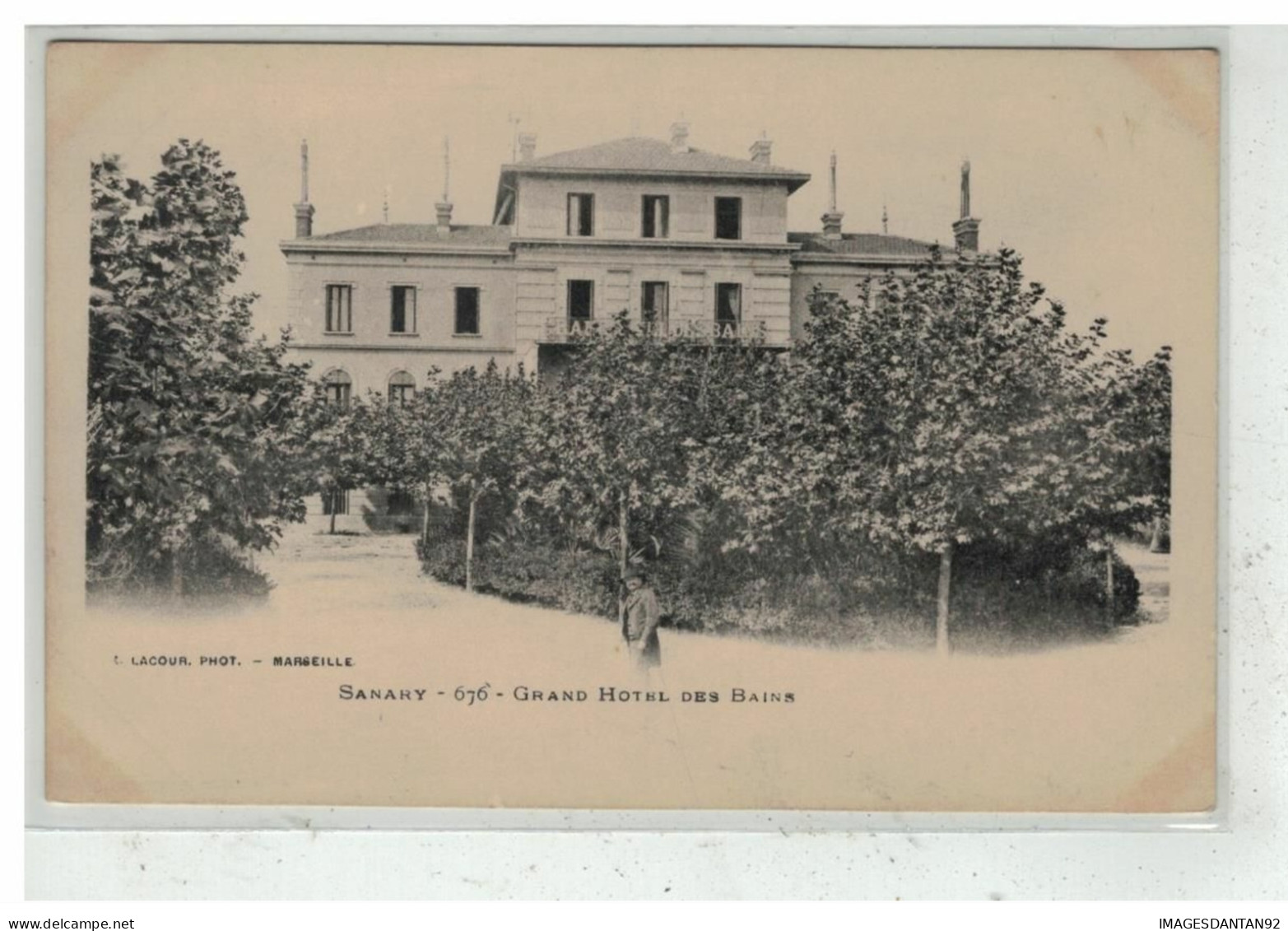 83 SANARY #15149 GRAND HOTEL DES BAINS NÂ° 676 - Sanary-sur-Mer