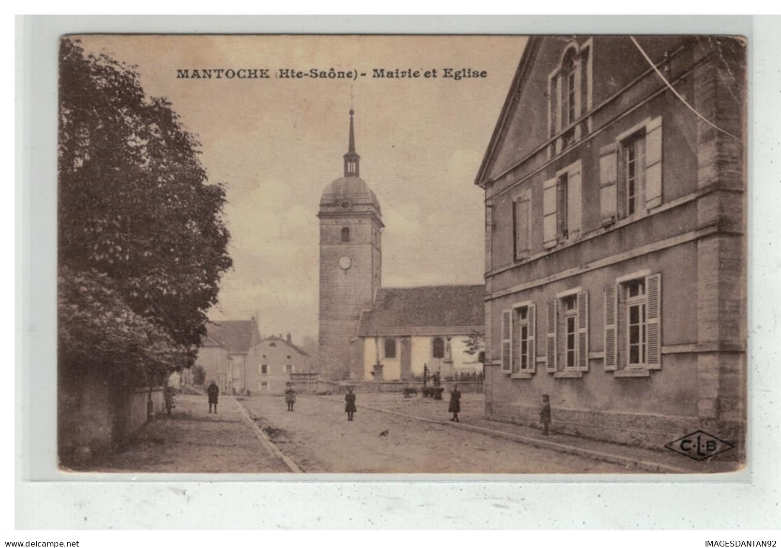 70 MANTOCHE #12359 MAIRIE ET EGLISE - Other & Unclassified