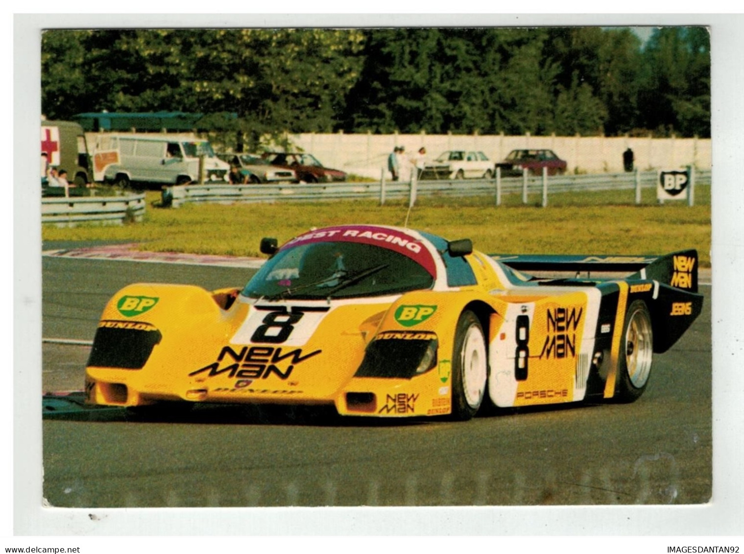 72 LE MANS #12795 CIRCUIT DES 24 HEURES COURSE PORSCHE 956 T - Le Mans