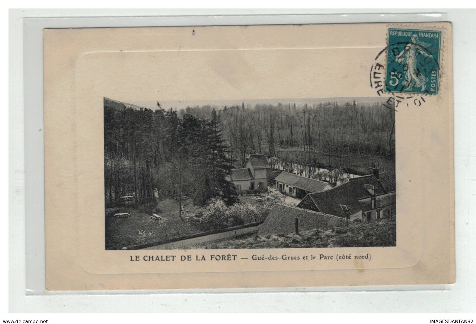 28 LE CHALET DE LA FORET GUE DES GRUES ET LE PARC COTE NORD - Sonstige & Ohne Zuordnung