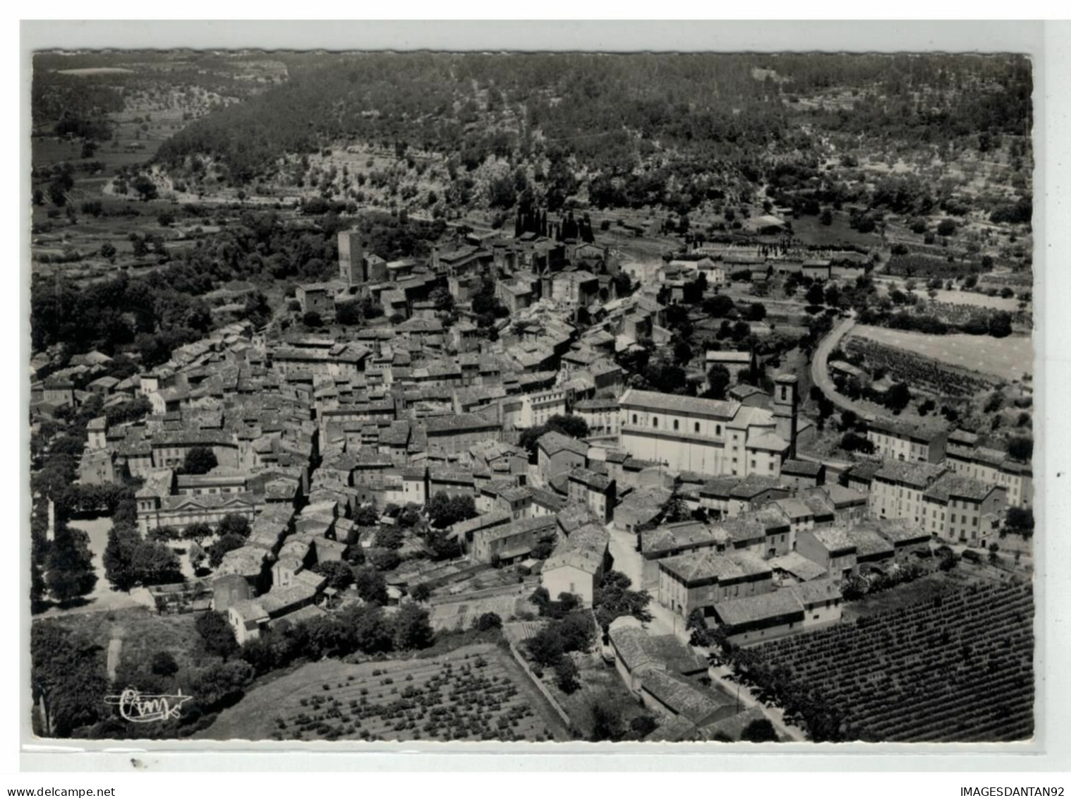 83 LES ARC SUR ARGENS #15159 VUE GENERALE AERIENNE NÂ°2 A - Les Arcs