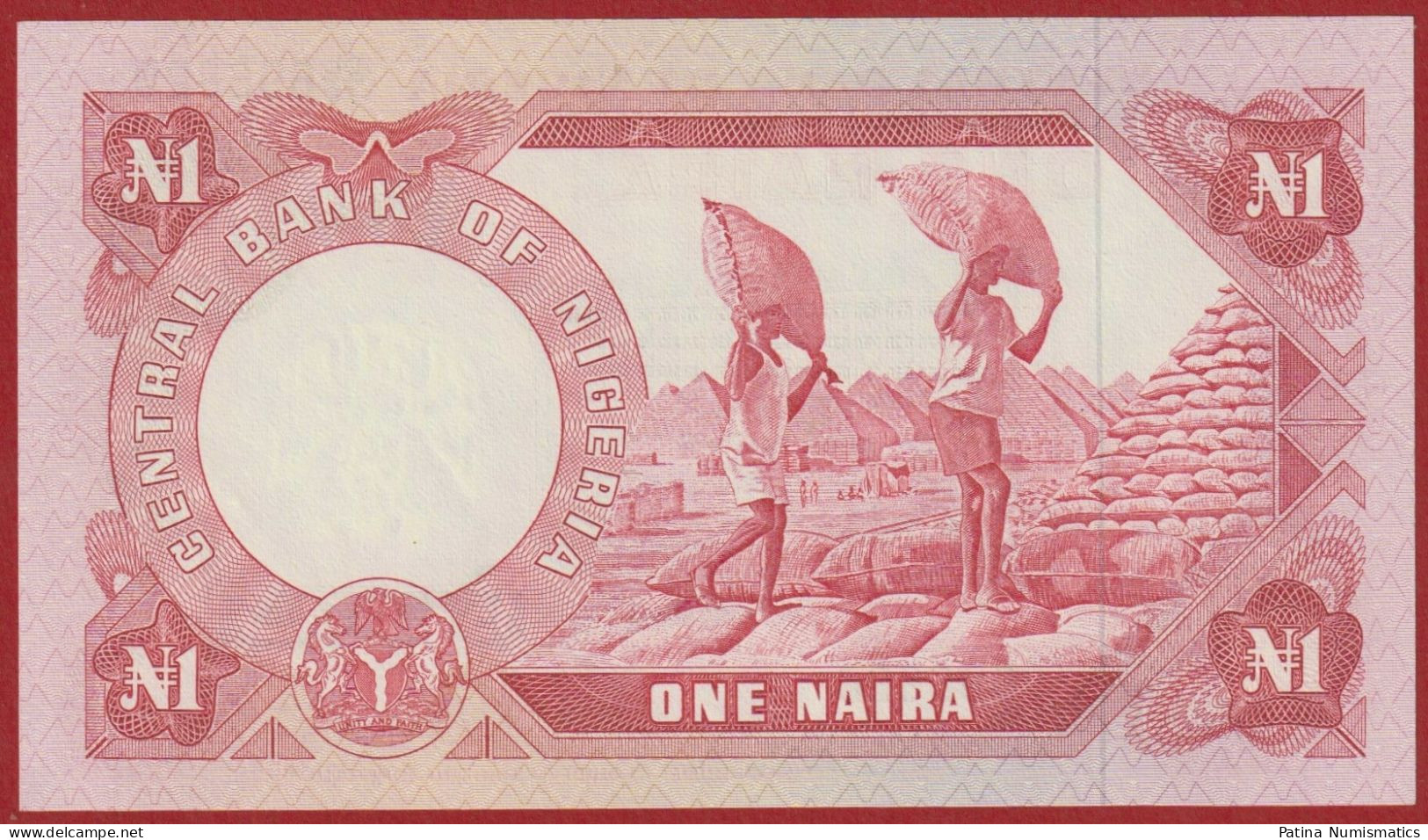 Nigeria 1 Naira 1973 - 1978 P 15b Crisp Gem UNC - Nigeria