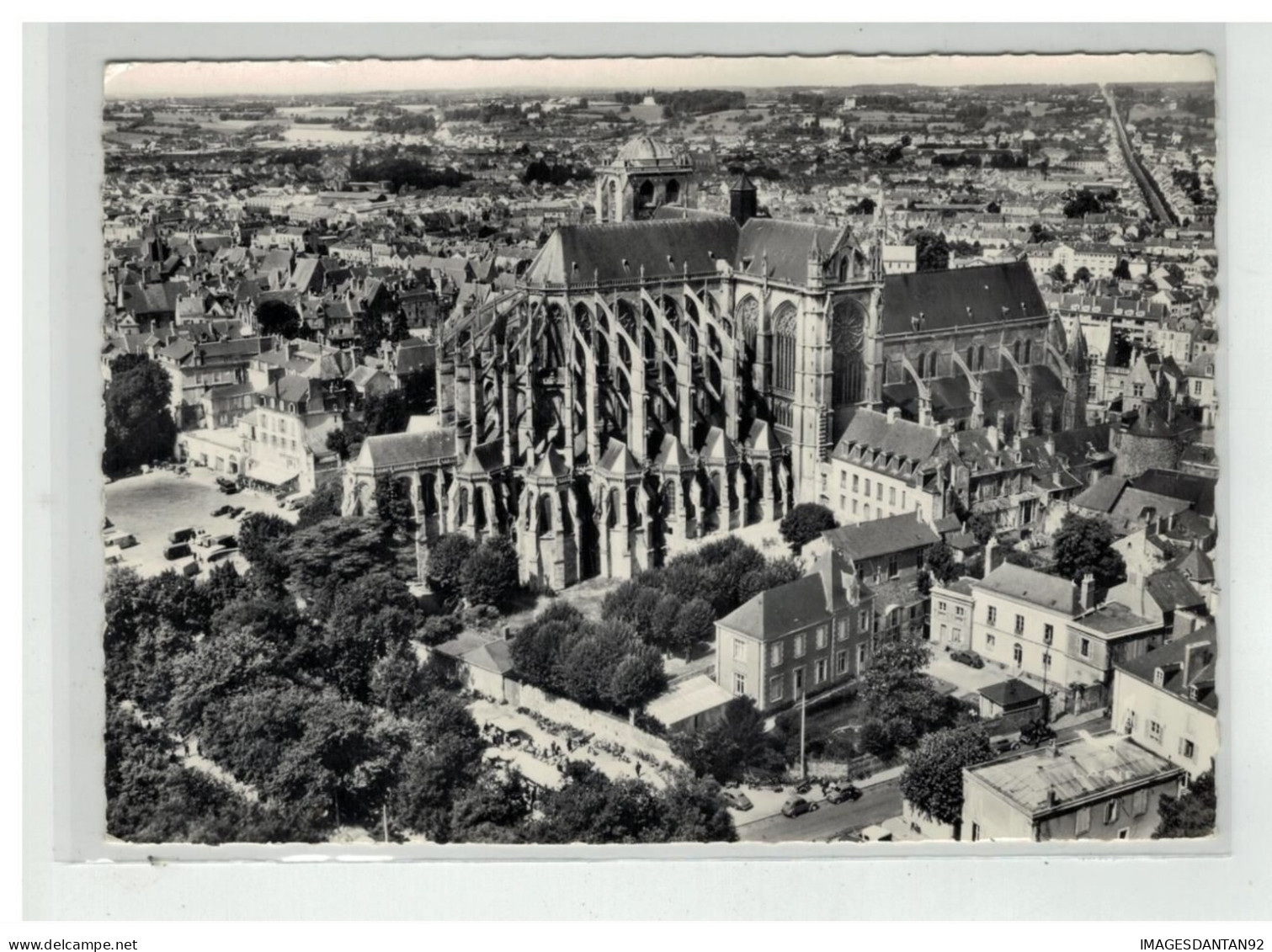 72 LE MANS #12799 CATHEDRALE SAINT JULIEN VUE AERIENNE NÂ°37 - Le Mans