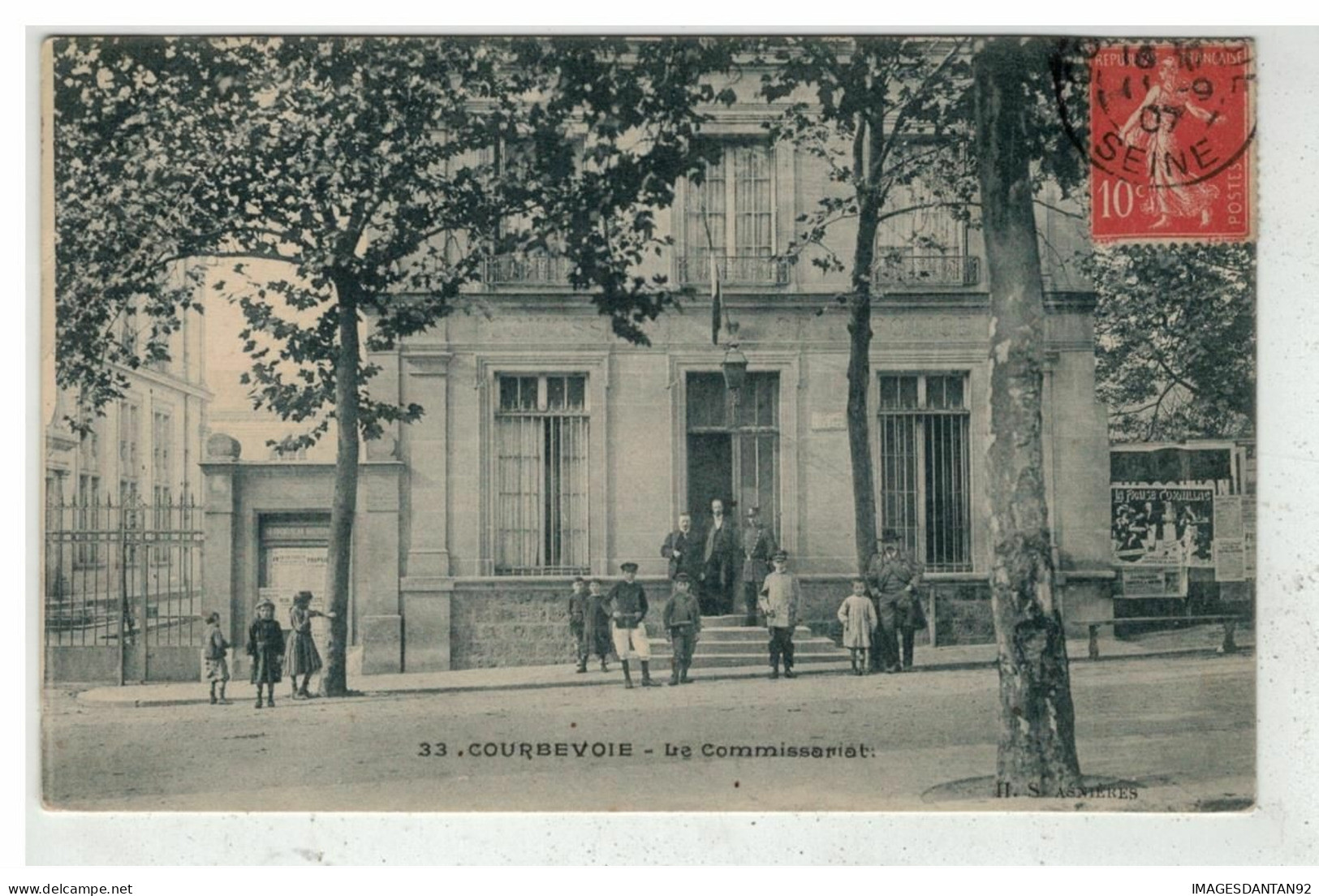 92 COURBEVOIE #15721 LE COMMISSARIAT NÂ°33 - Courbevoie
