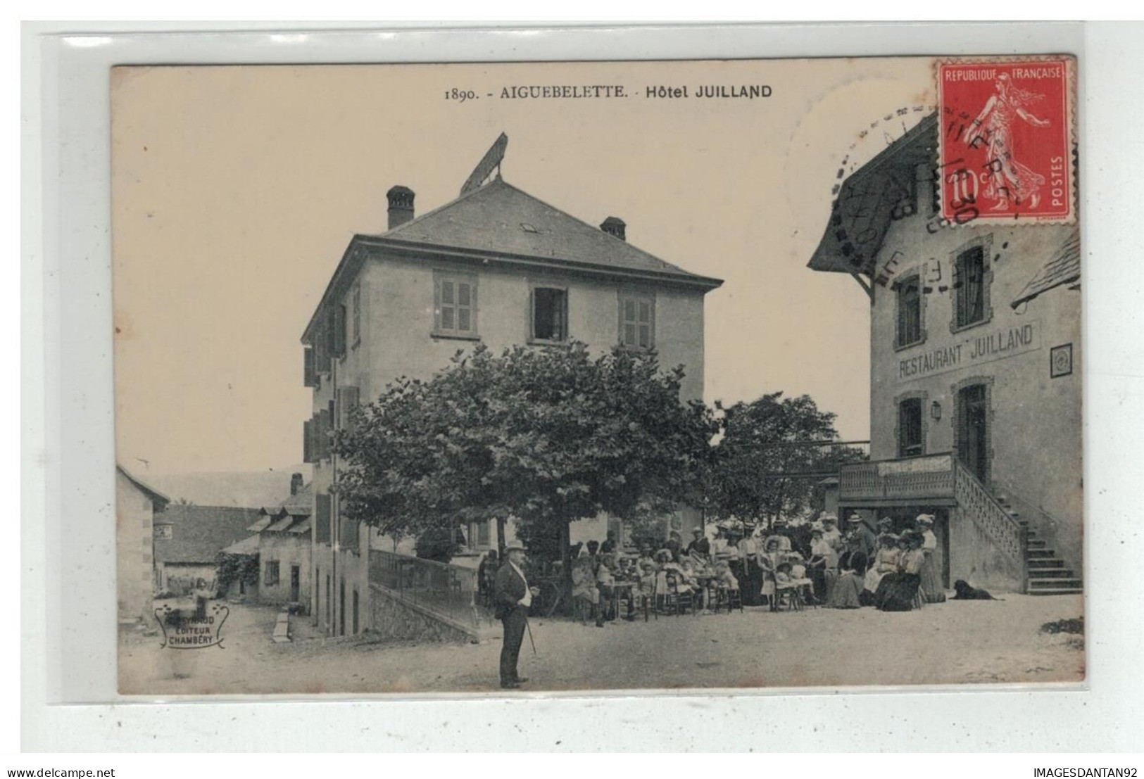 73 AIGUEBELETTE #12930 HOTEL JUILLAND NÂ° 1890 - Sonstige & Ohne Zuordnung