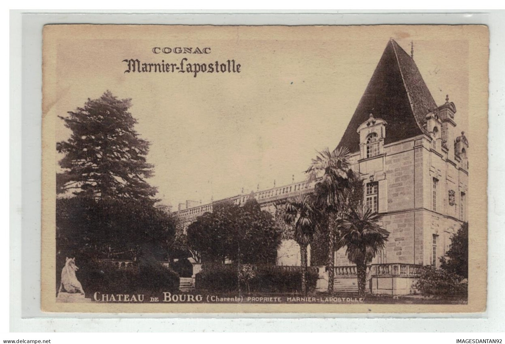 16 COGNAC MARNIER LAPOSTOLLE CHATEAU DE BOURG NÂ° 415 - Cognac