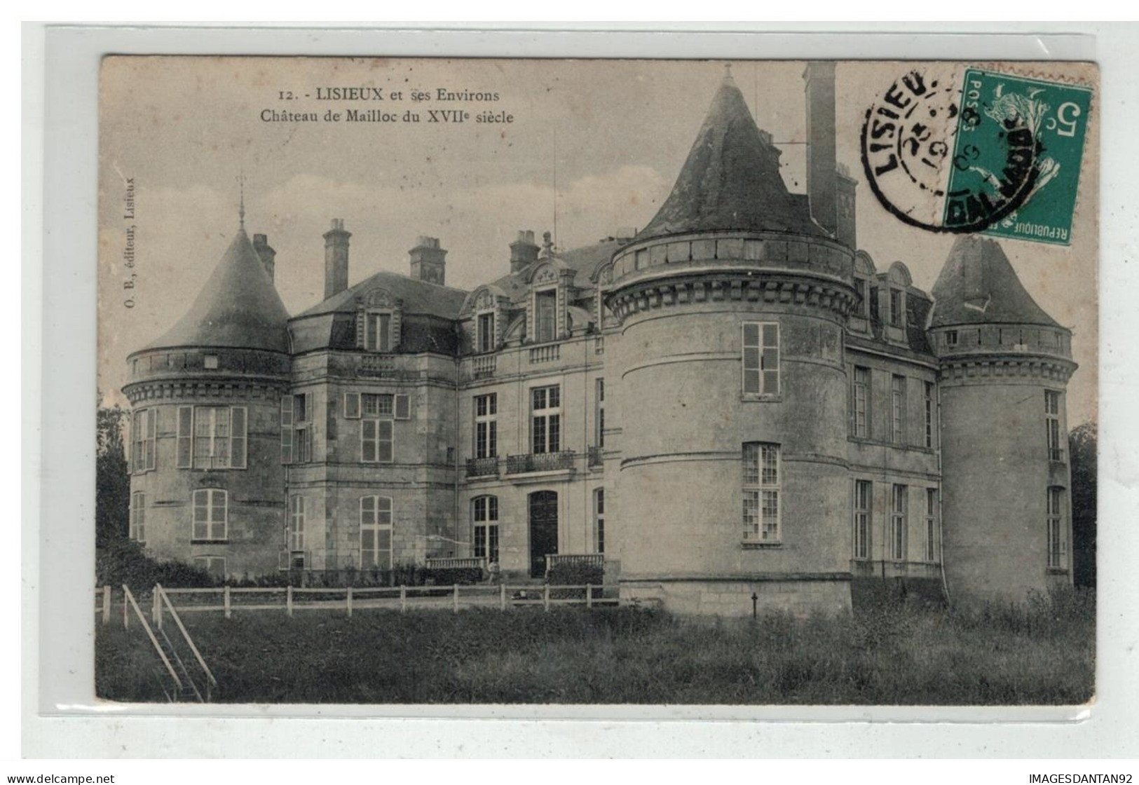 14 LISIEUX ET SES ENVIRONS CHATEAU DE MAILLOC - Lisieux