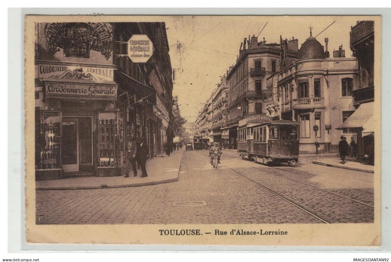 31 TOULOUSE RUE D ALSACE LORRAINE TRAMWAY - Toulouse