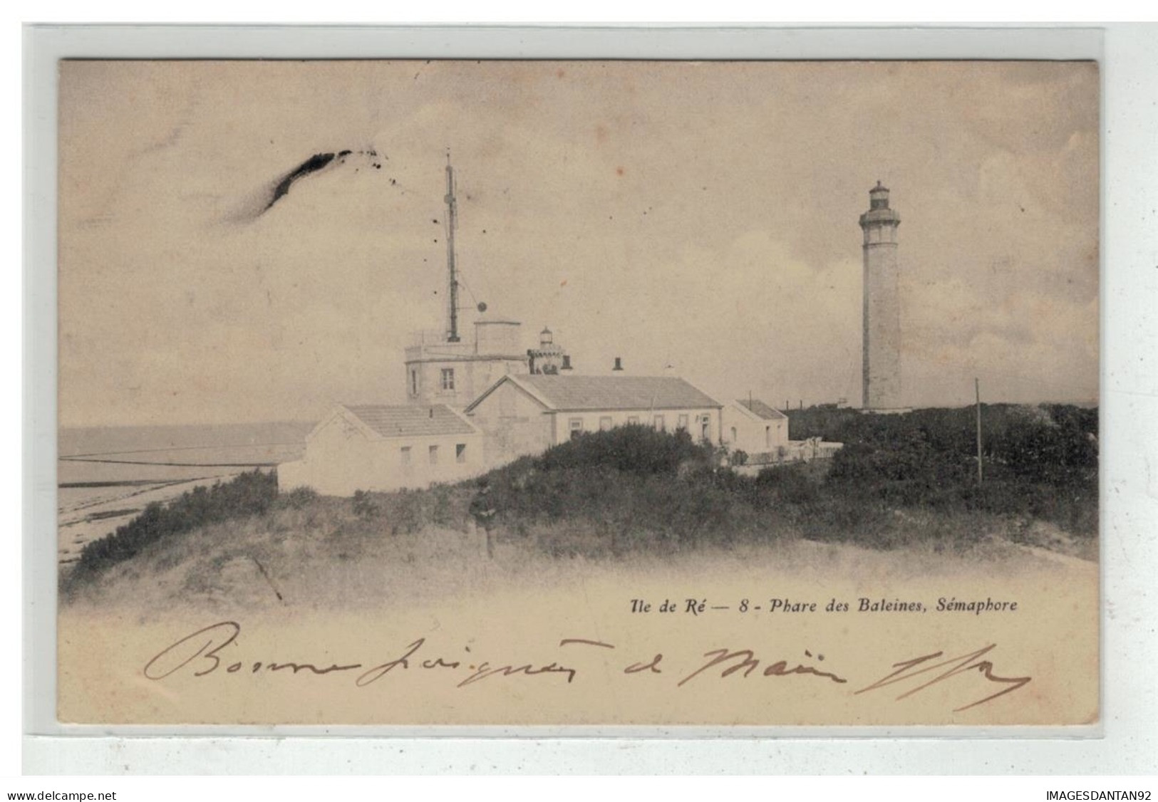 17 ILE DE RE PHARE DES BALEINES SEMAPHORE NÂ°8 - Ile De Ré