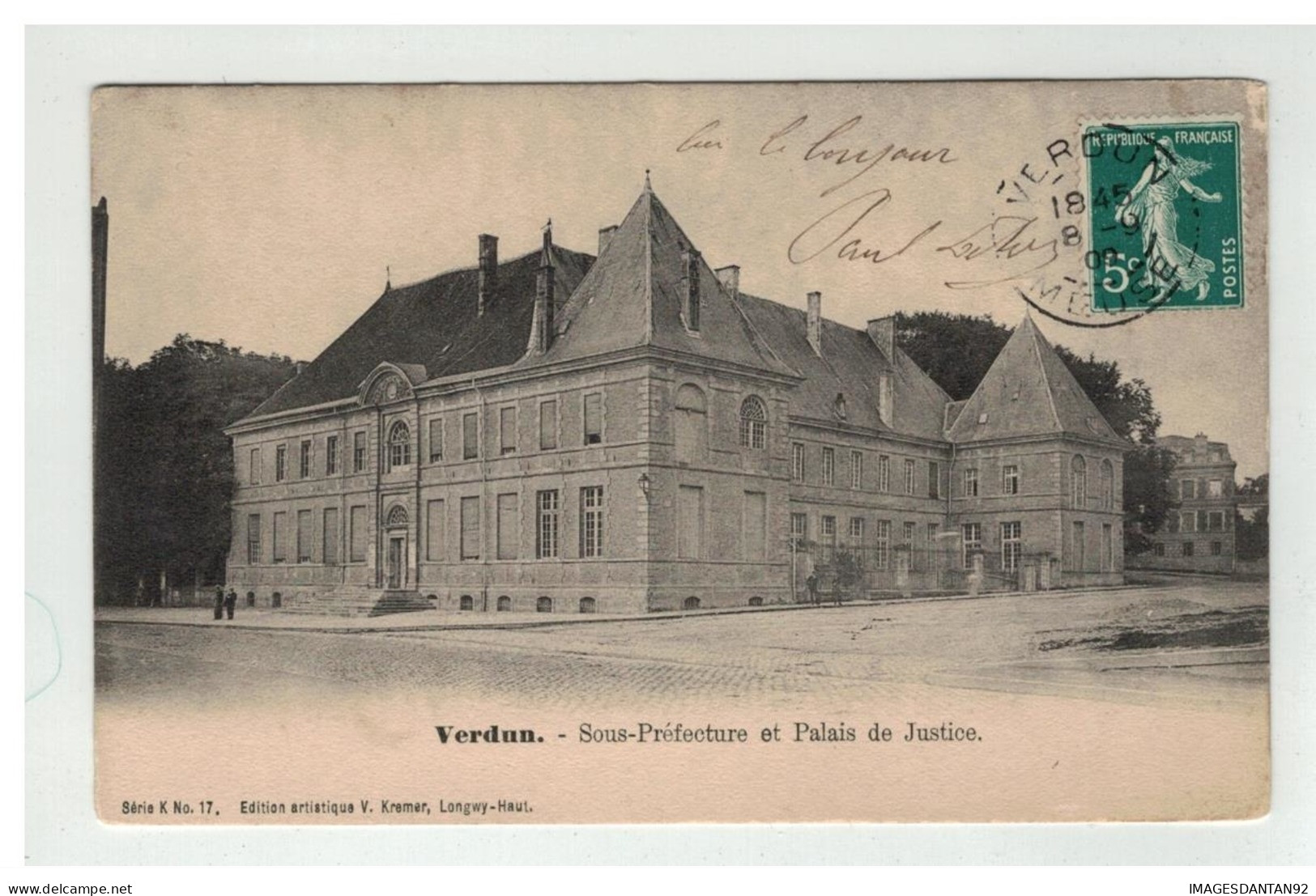 55 VERDUN SOUS PREFECTURE ET PALAIS DE JUSTICE - Verdun
