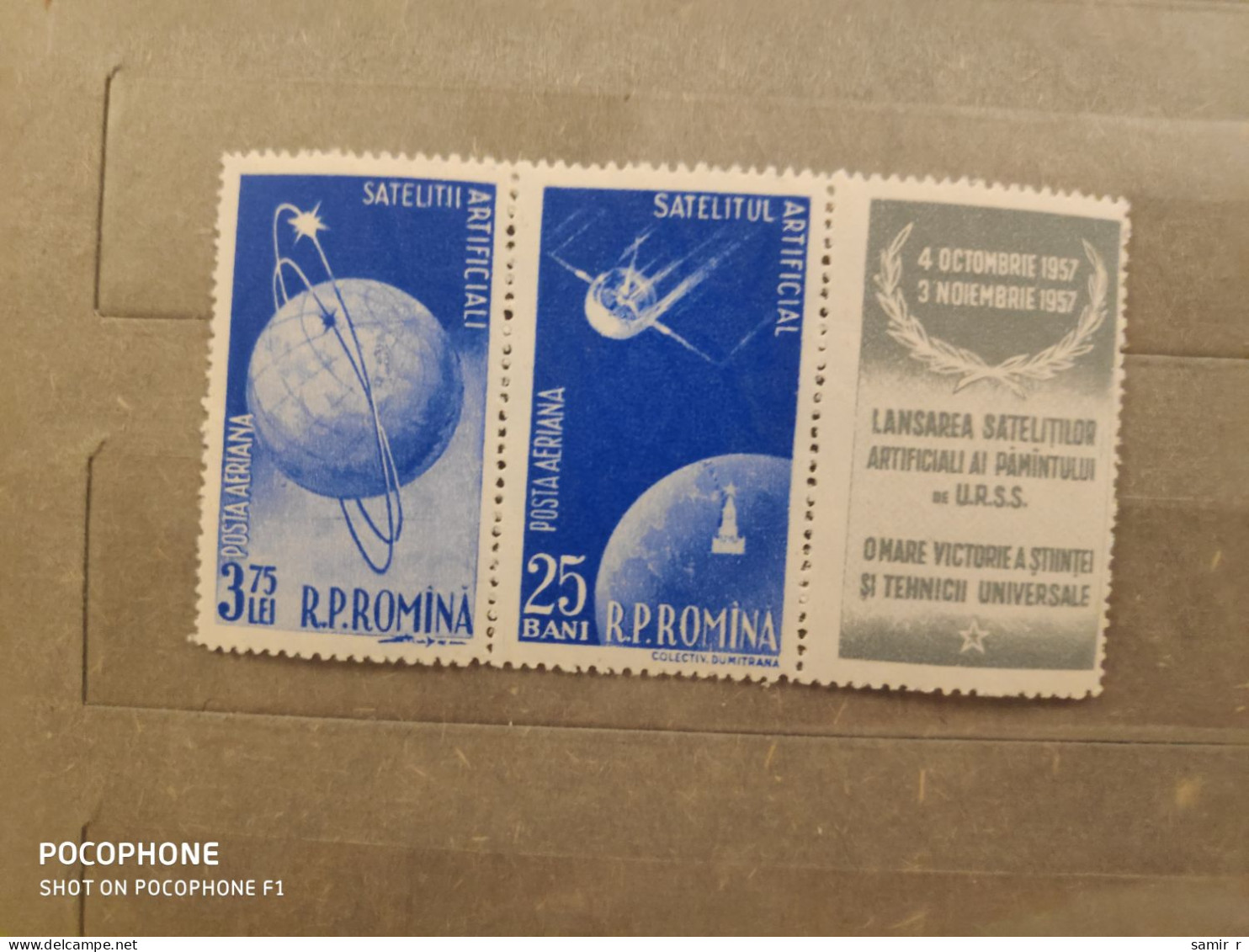 1957	Romania	Space (F92) - Nuevos