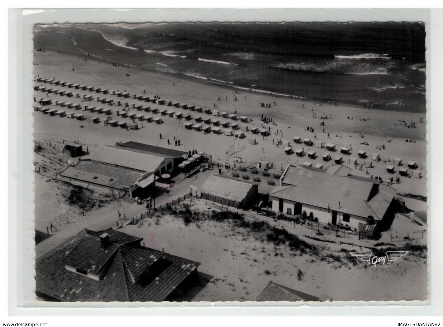 40 VIEUX BOUCAU VUE AERIENNE DE LA PLAGE NÂ°3 - Vieux Boucau