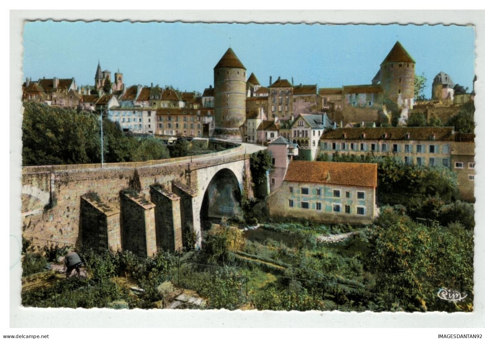 21 SEMUR EN AUXOIS PONT JOLY ET TOURS - Semur