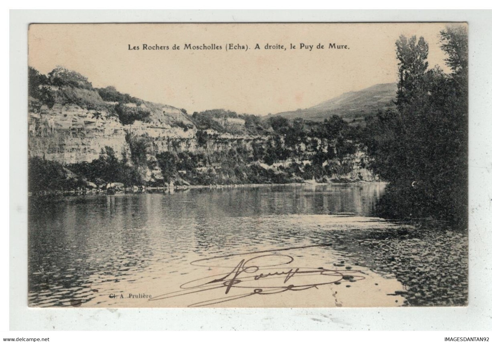 63 MOSCHOLLES #11320 LES ROCHERS A DOITE LE PUY DE MURE - Saint Eloy Les Mines