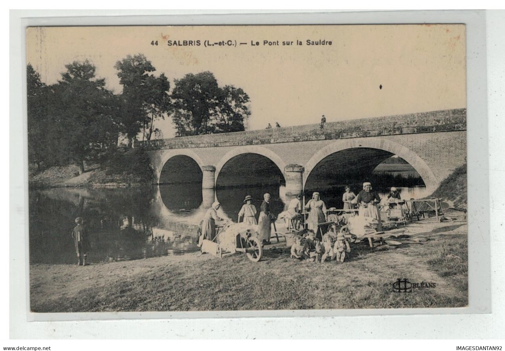 41 SALBRIS LE PONT SUR LA SAULDRE NÂ°44 LAVANDIERES - Salbris