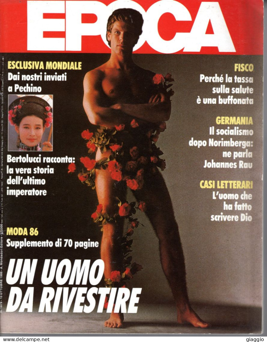 °°° RIVISTA EPOCA N° 1879 DEL 10 OTTOBRE 1986 °°° - Otros & Sin Clasificación