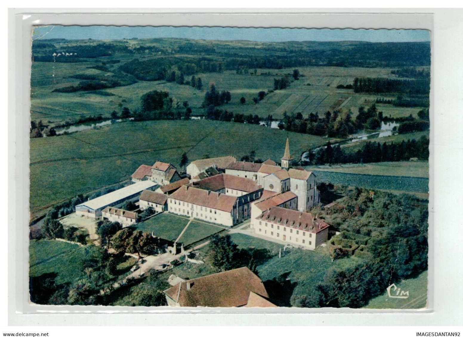 39 OUGNEY ABBAYE DE NOTRE DAME D ACEY VUE GENERALE AERIENNE NÂ°CI 532 90 - Sonstige & Ohne Zuordnung