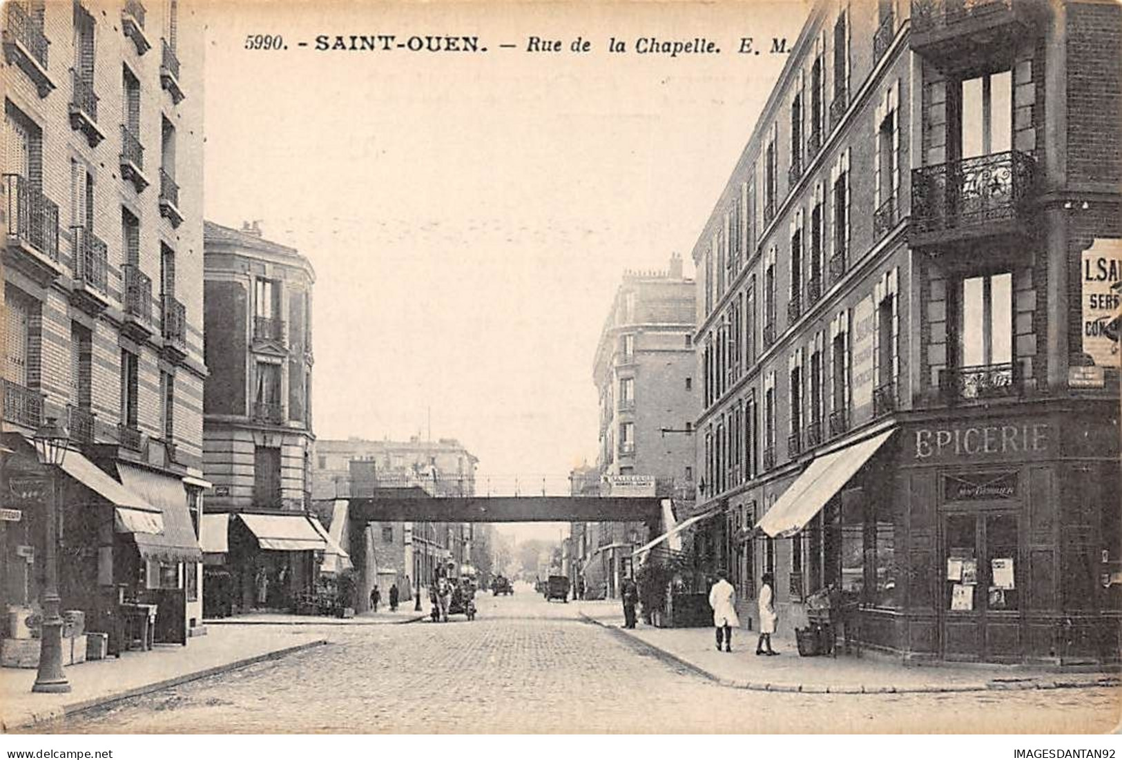 93 SAINT OUEN #20005 RUE LA CHAPELLE EPICERIE - Saint Ouen