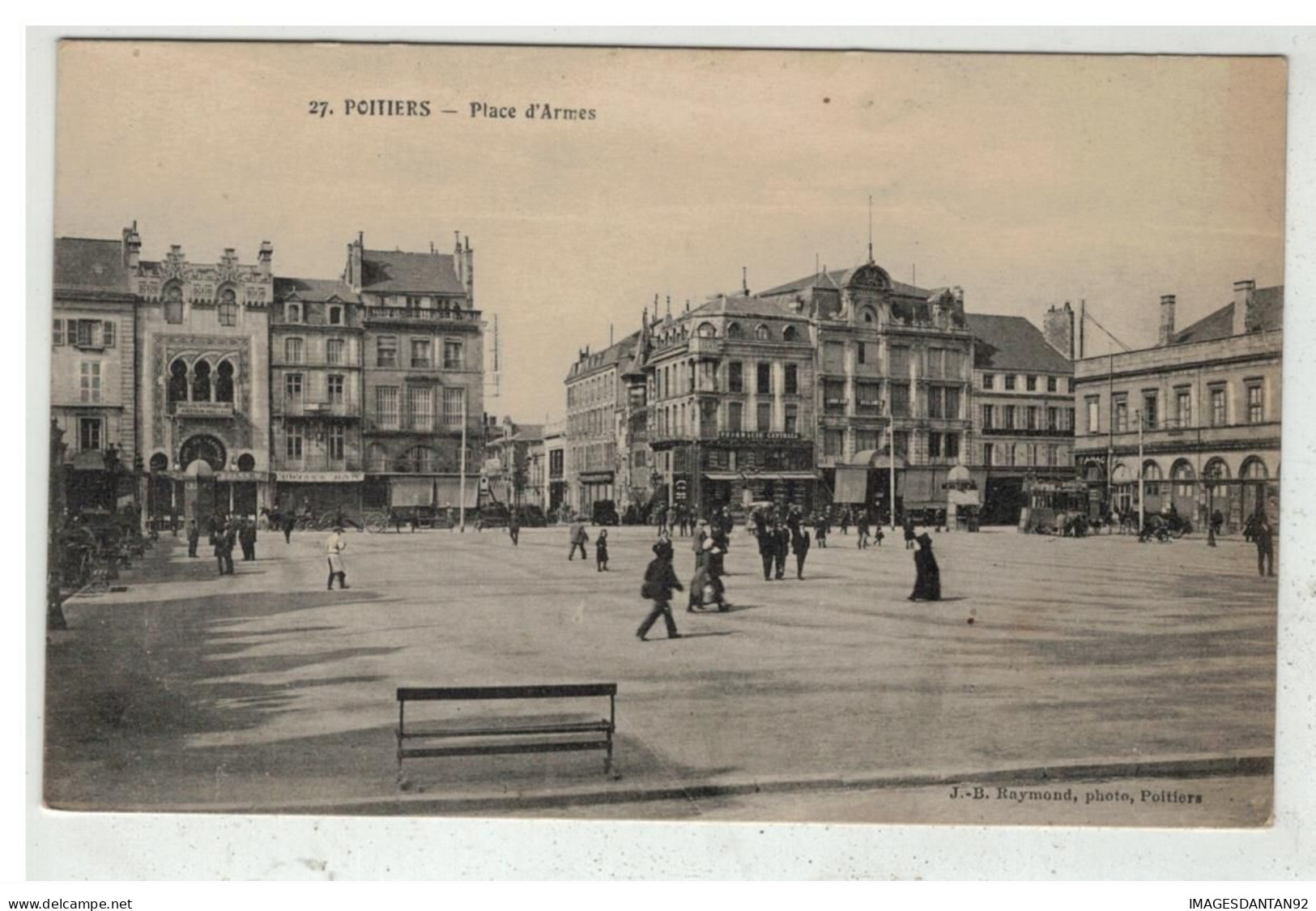 86 POITIERS #16044 PLACE D ARMES NÂ°27 - Poitiers