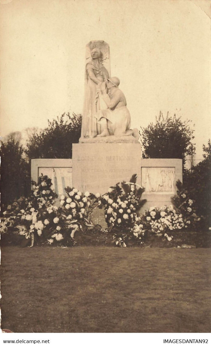 59 LILLE #22426 LOUISE DE BETTIGNIES MONUMENT AUX MORTS CARTE PHOTO - Lille