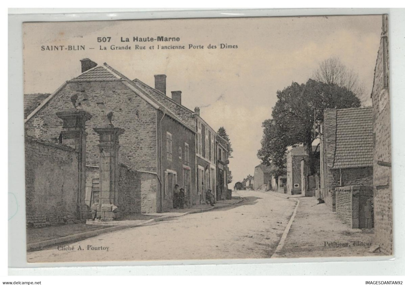 52 SAINT BLIN GRANDE RUE ET ANCIENNE PORTE DES DIMES - Sonstige & Ohne Zuordnung