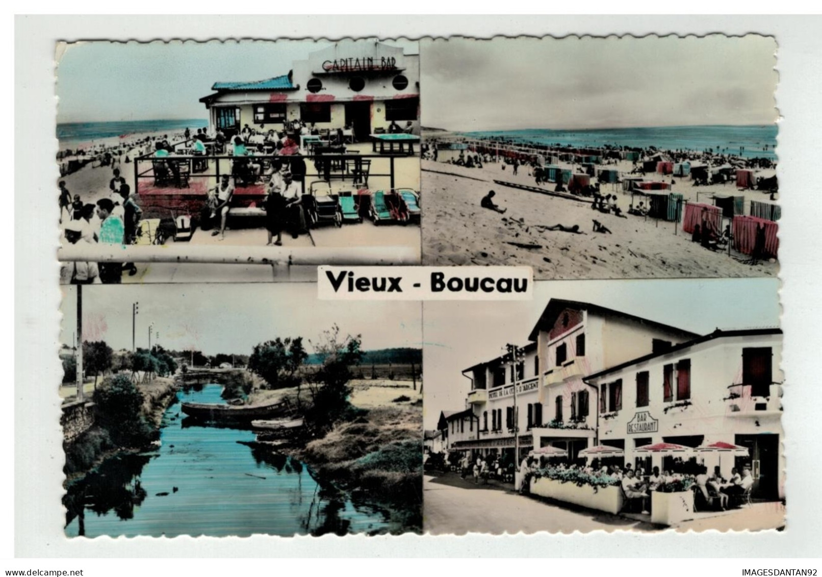 40 VIEUX BOUCAU LES BAINS SOUVENIR VUES MULTIPLES NÂ°475 - Vieux Boucau
