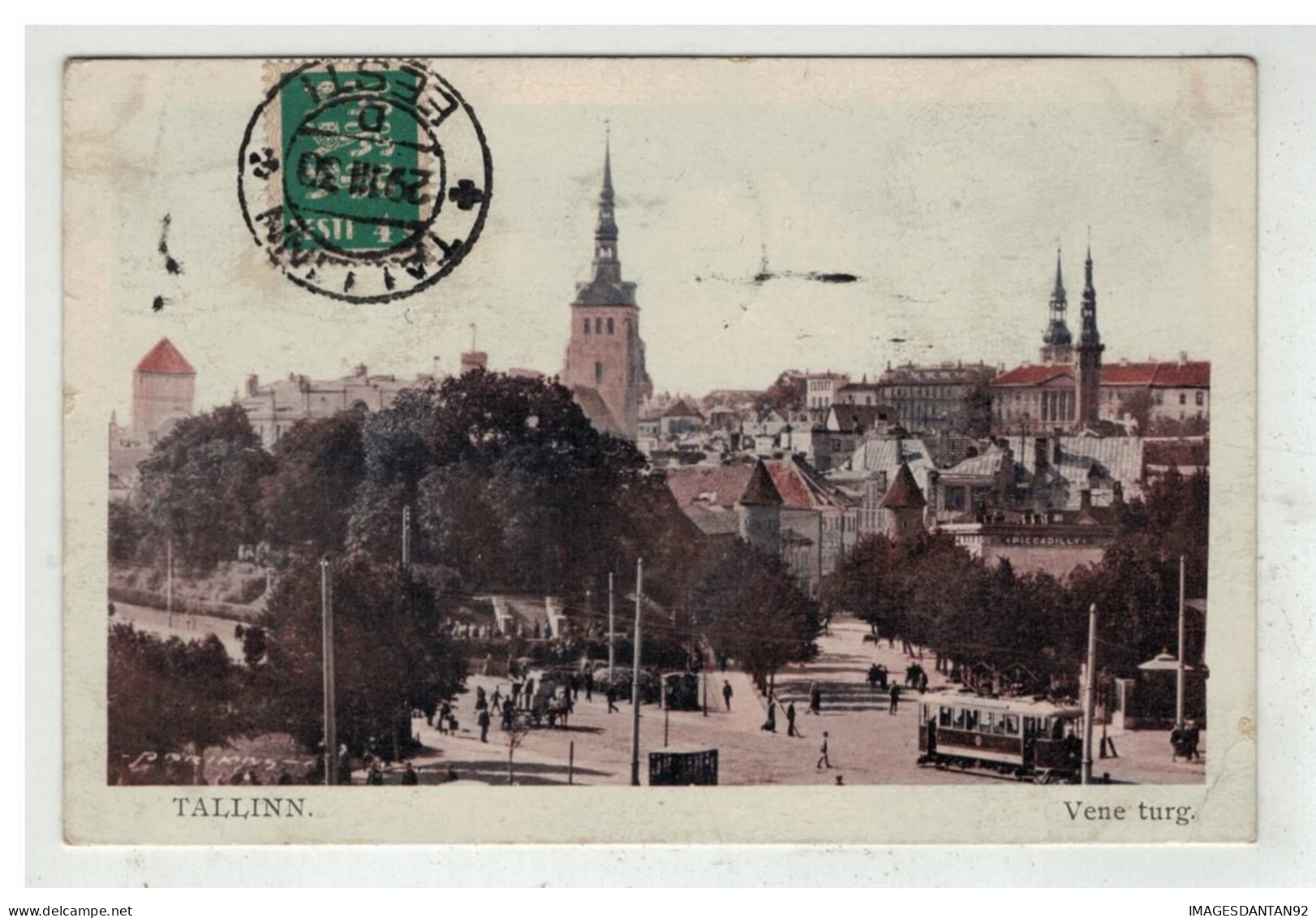 ESTONIE #16770 TALLINN EESTI VENE TURG TRAMWAY - Estland