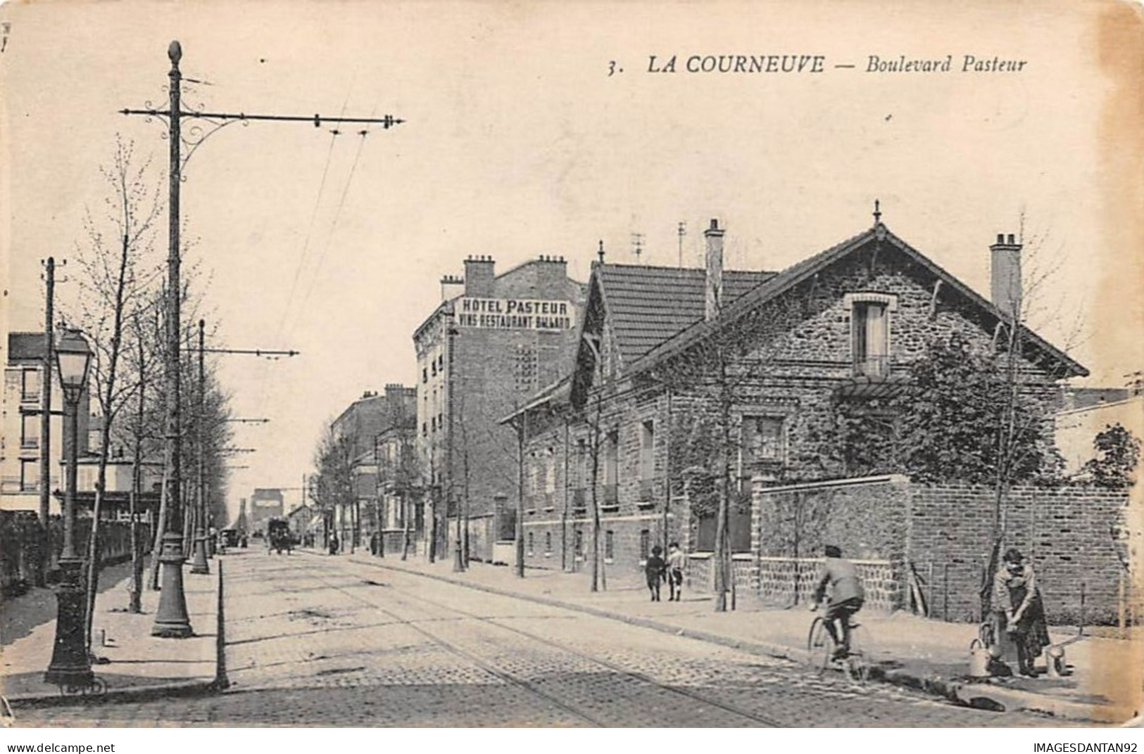 93 LA COURNEUVE #20030 BOULEVARD PASTEUR HOTEL RESTAURANT - La Courneuve