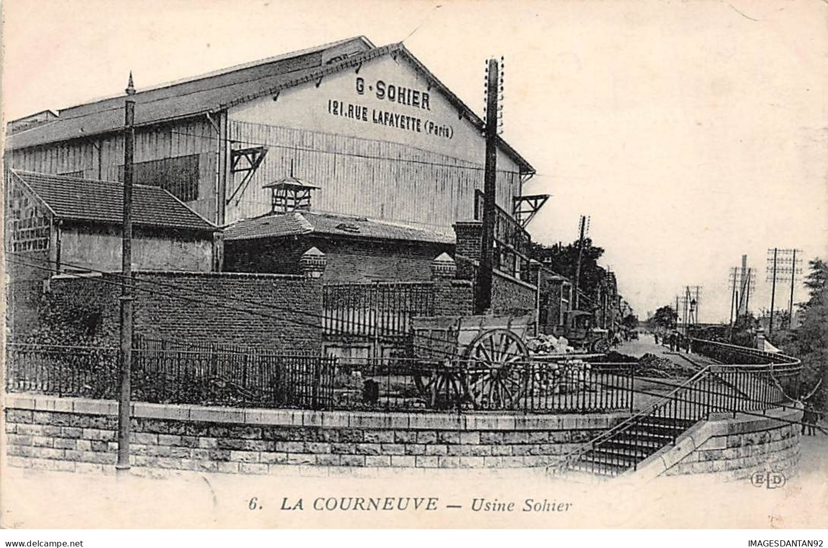 93 LA COURNEUVE #20027 USINE SOHIER - La Courneuve