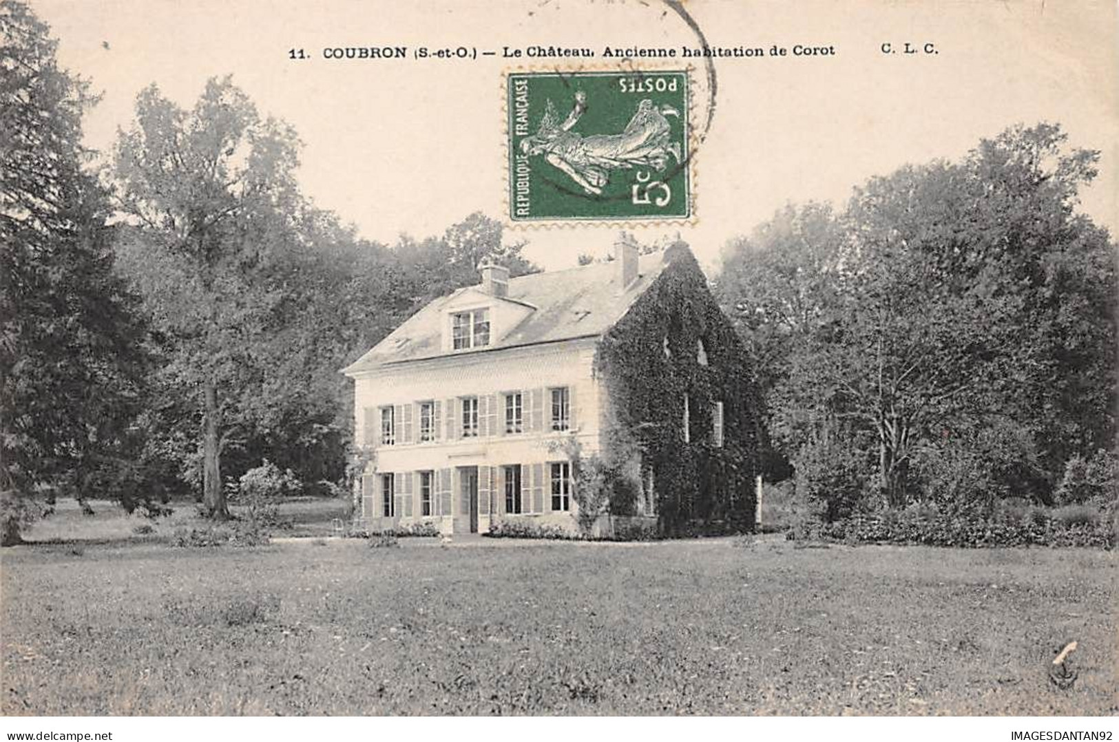 93 COUBRON #20021 CHATEAU ANCIENNE HABITATION COROT - Other & Unclassified