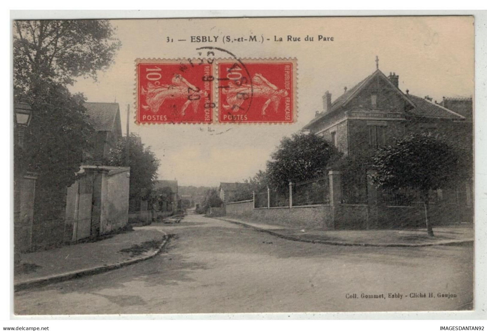 77 ESBLY #19463 LA RUE DU PARC - Esbly