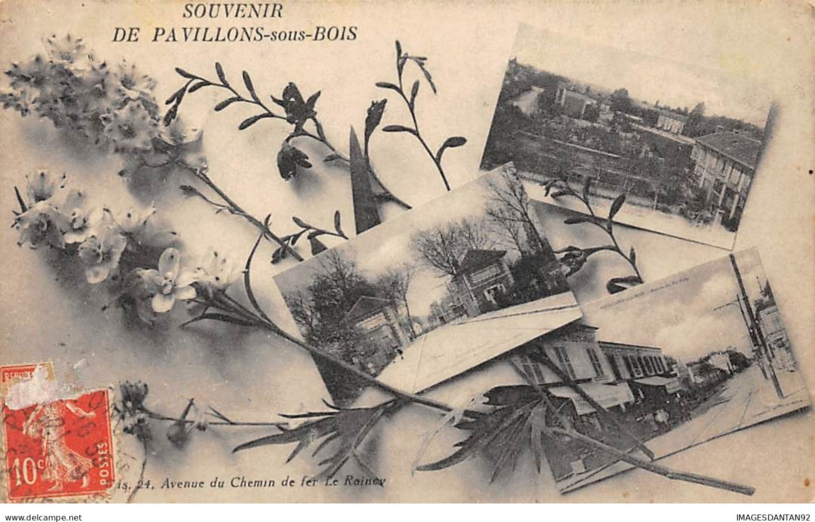 93 LES PAVILLONS SOUS BOIS #20023  VUES MULTIPLES - Les Pavillons Sous Bois