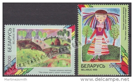 Belarus - Bielorussie 1999 Yvert 322-23, Childrens Drawing Contest - MNH - Wit-Rusland
