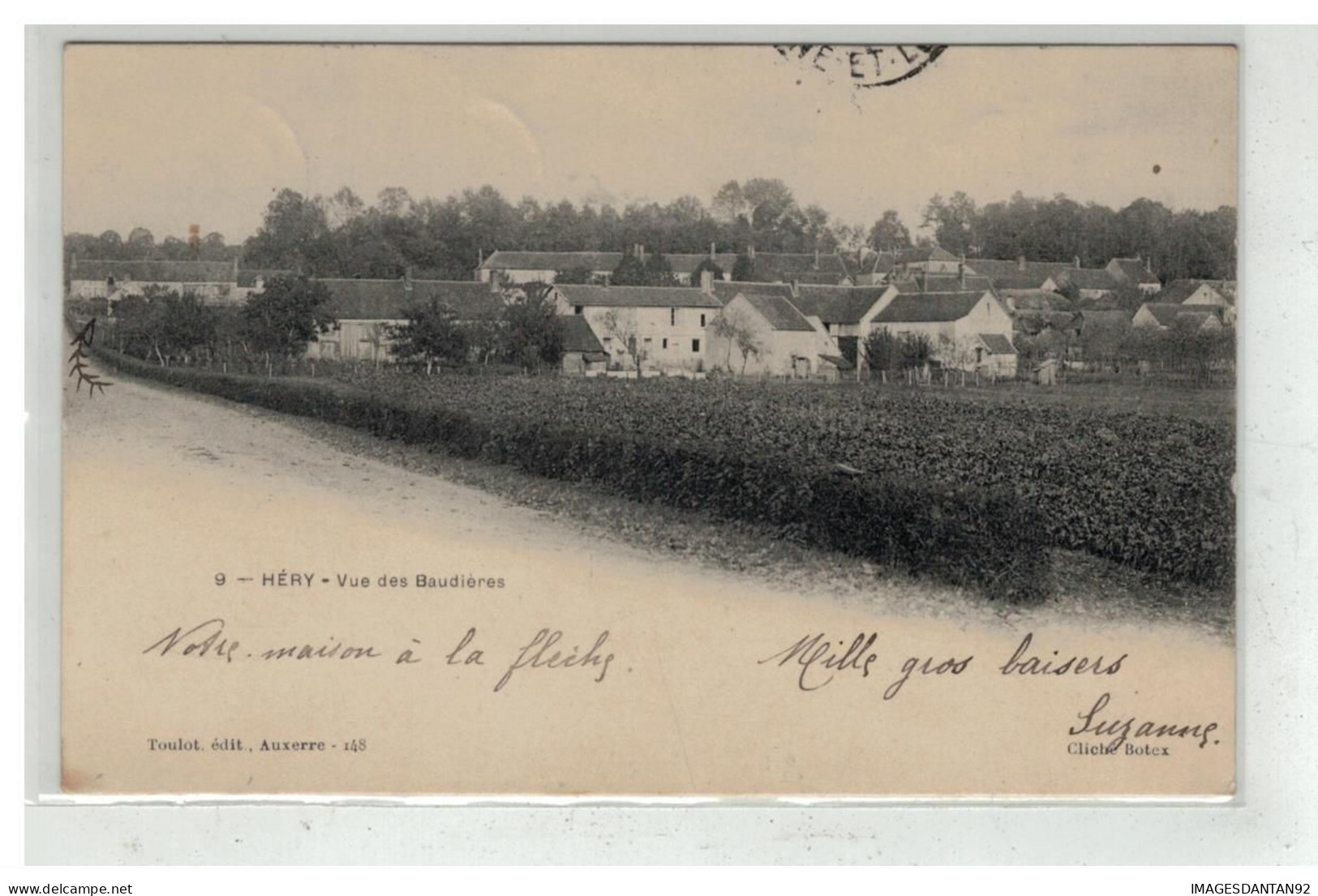 89 HERY #19010 VUE DES BAUDIERES - Hery