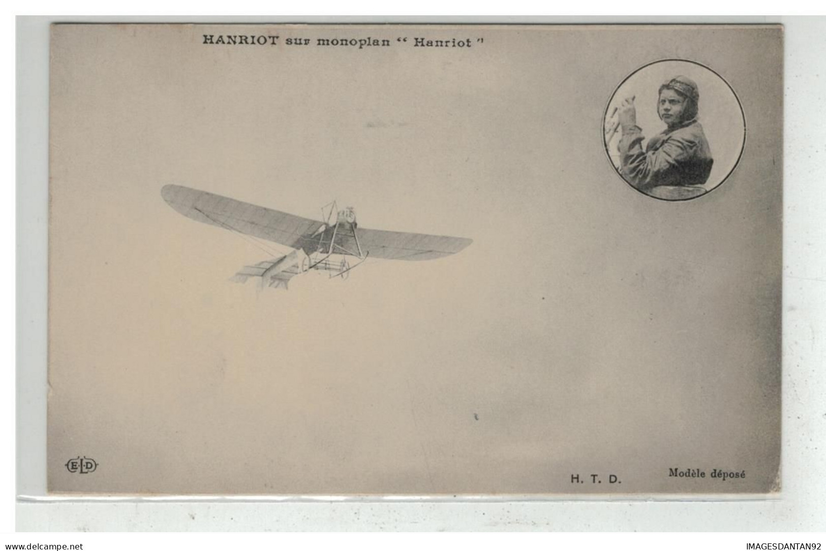 AVIATION #18385 AVION PLANE HANRIOT SUR MONOPLAN HANRIOT - ....-1914: Precursors