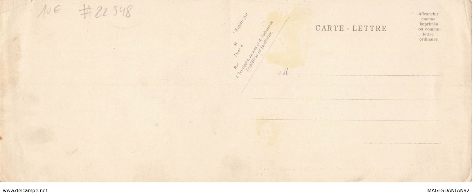 BATEAU #22548 MARINE MILITAIRE FRANCAISE LE CHARLEMAGNE FAISANT SON TIR DES 305 CARTE LETTRE - Guerra