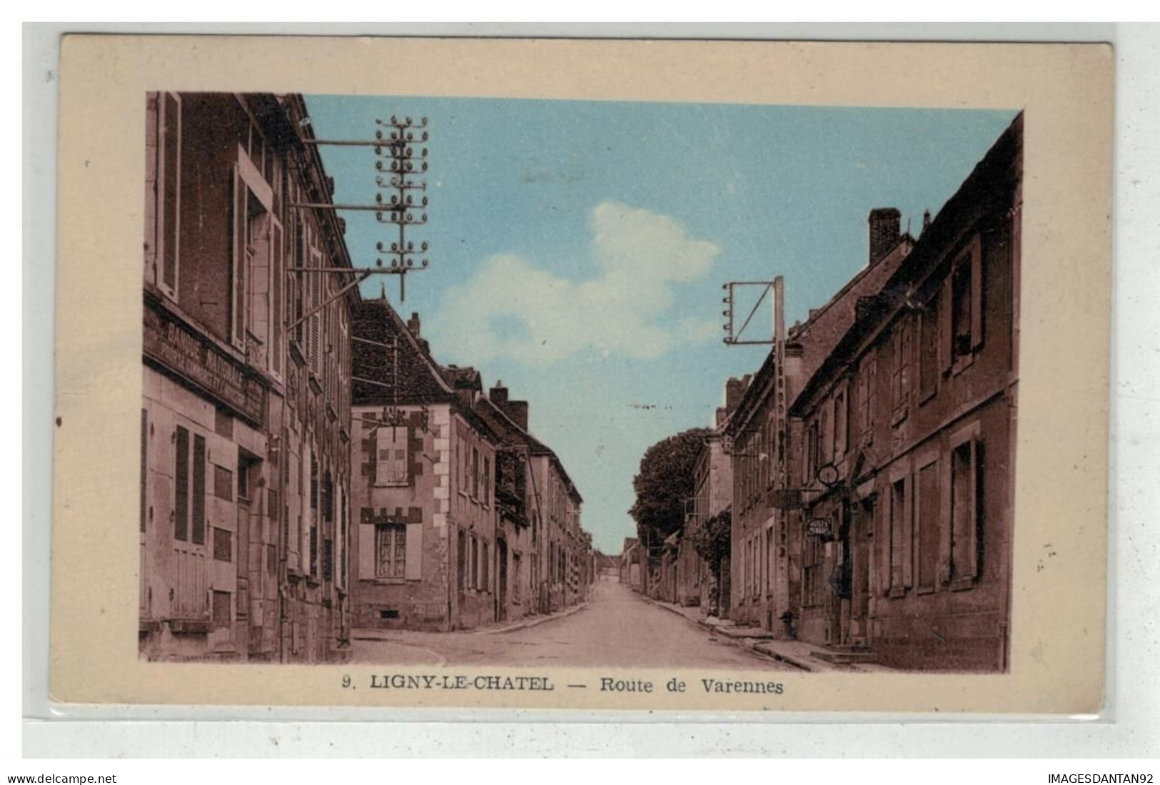 89 LIGNY LE CHATEL #19195 ROUTE DE VARENNES - Ligny Le Chatel