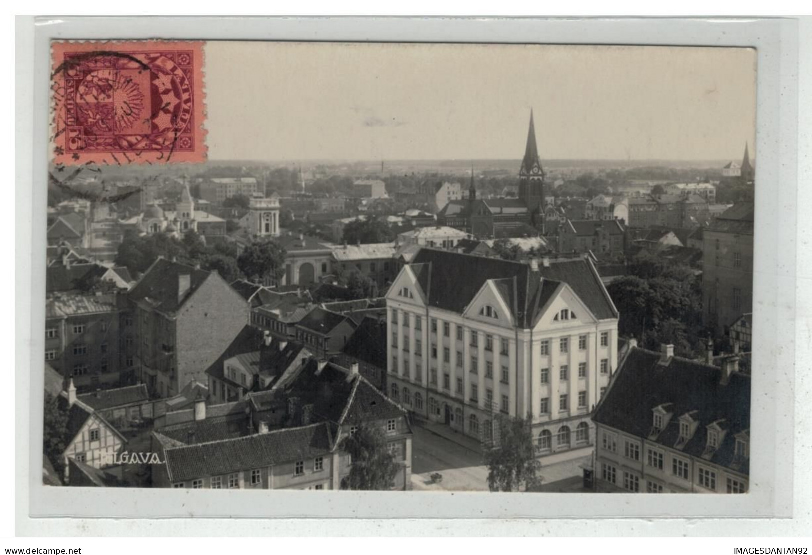 LETTONIE LETONIA LATVIJA LATVIA  #16818 JELGAVA MITAU CARTE PHOTO - Letland