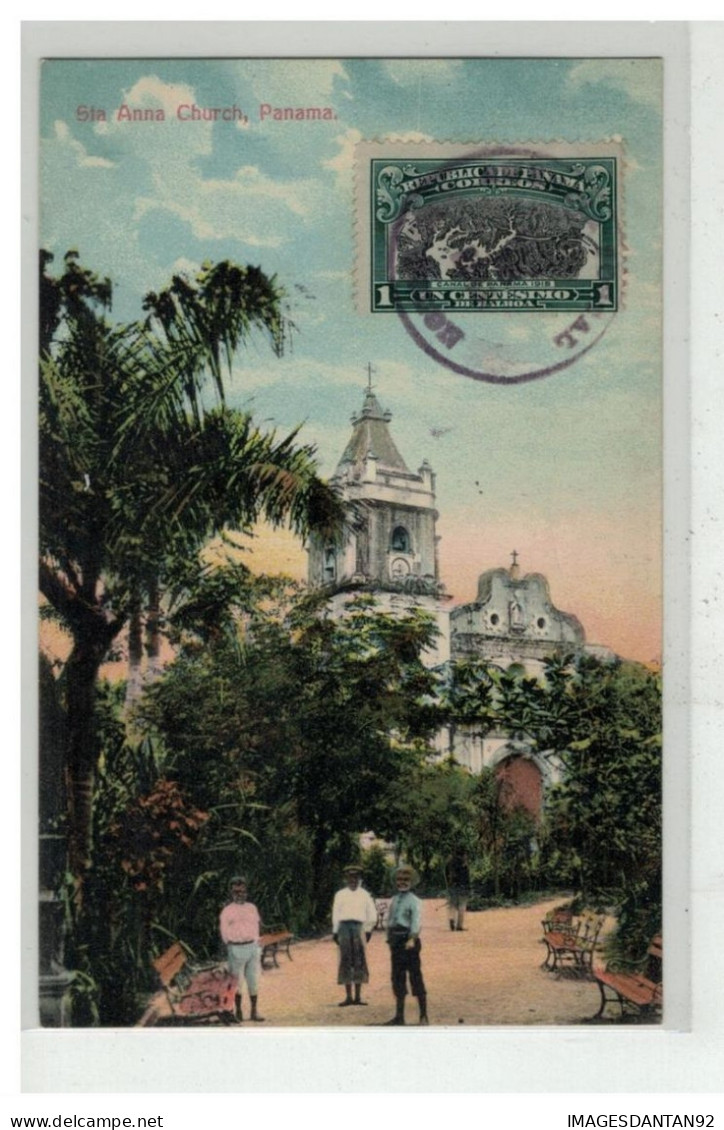 PANAMA #17625 SANTA ANNA CHURCH - Panamá