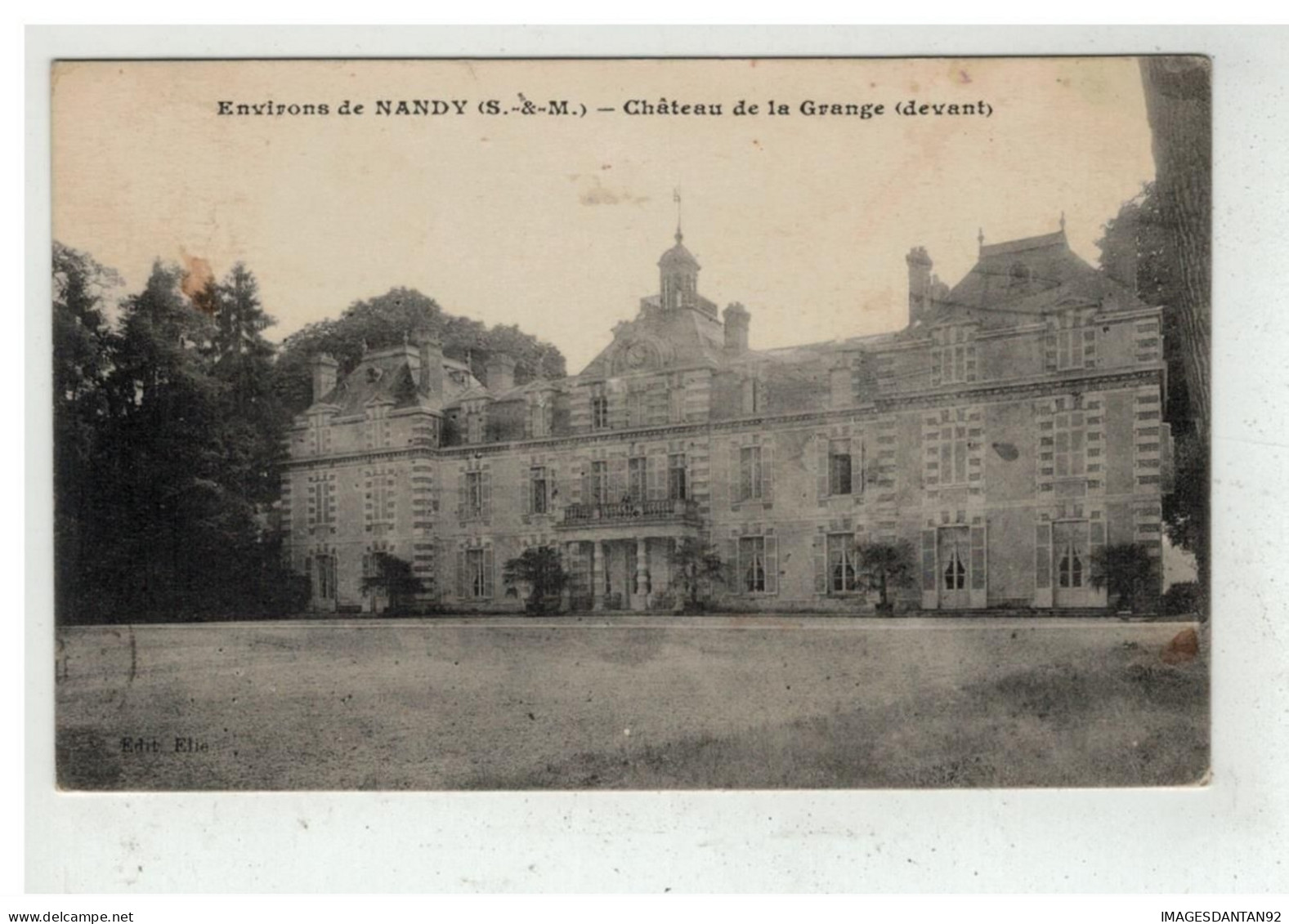 77 NANDY #20268 CHATEAU DE LA GRANGE DEVANT - Altri & Non Classificati