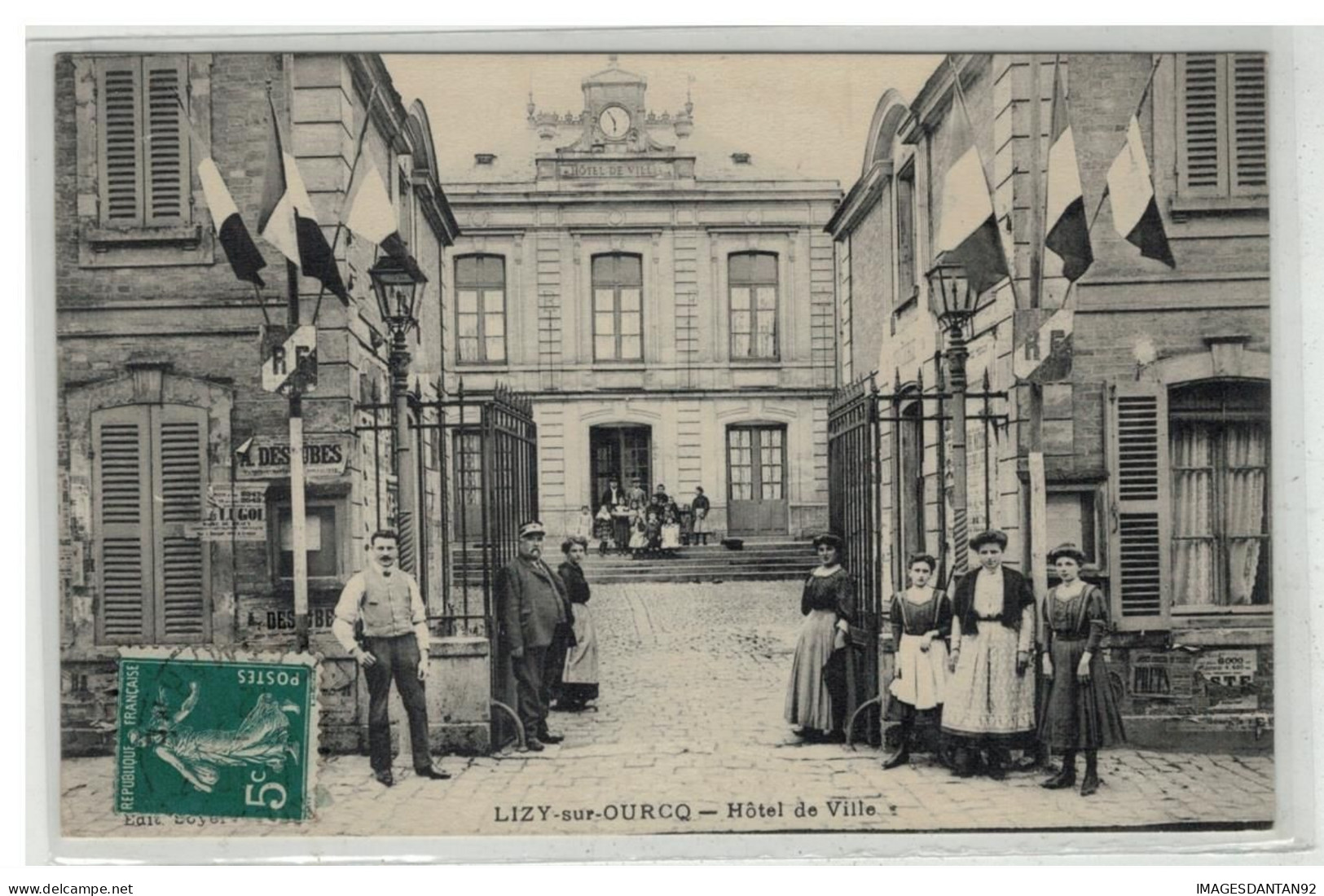 77 LIZY SUR OURCQ #19554 HOTEL DE VILLE - Lizy Sur Ourcq