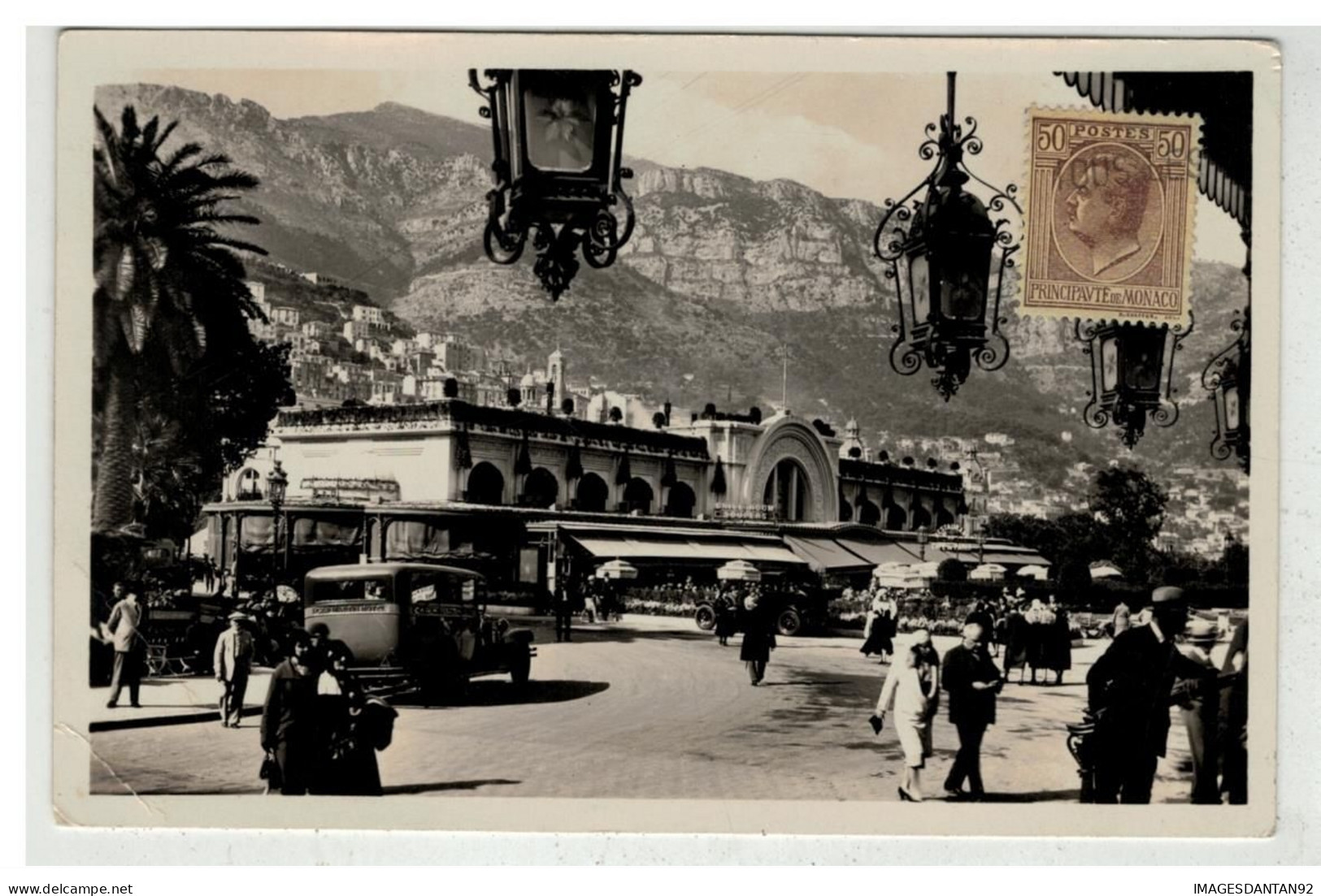 MONACO #18824 MONTE CARLO LE CAFE DE PARIS VUE PRISE DE L ENTREE DU CASINO - Monte-Carlo