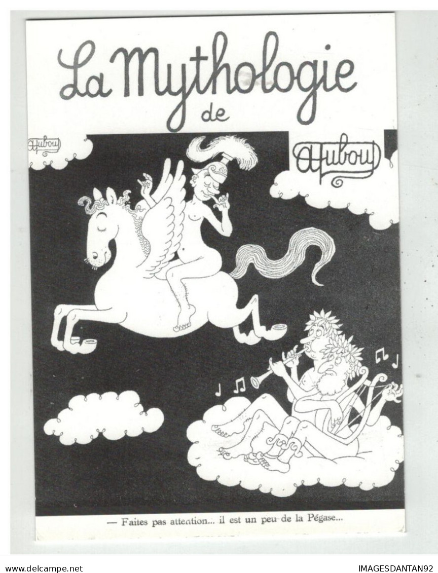 ILLUSTRATEUR ALBERT DUBOUT #17195 SERIE LA MYTHOLOGIE NÂ°14 - Dubout