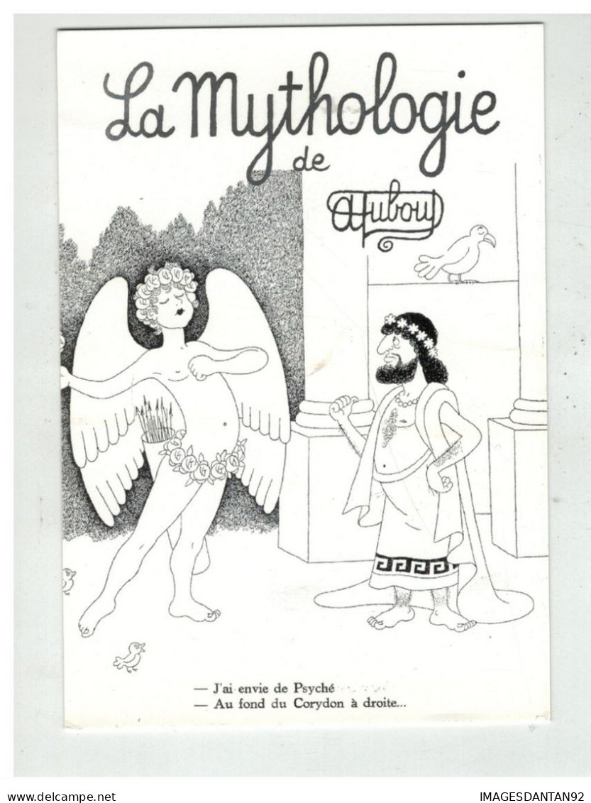 ILLUSTRATEUR ALBERT DUBOUT #17182 SERIE LA MYTHOLOGIE NÂ°1 - Dubout