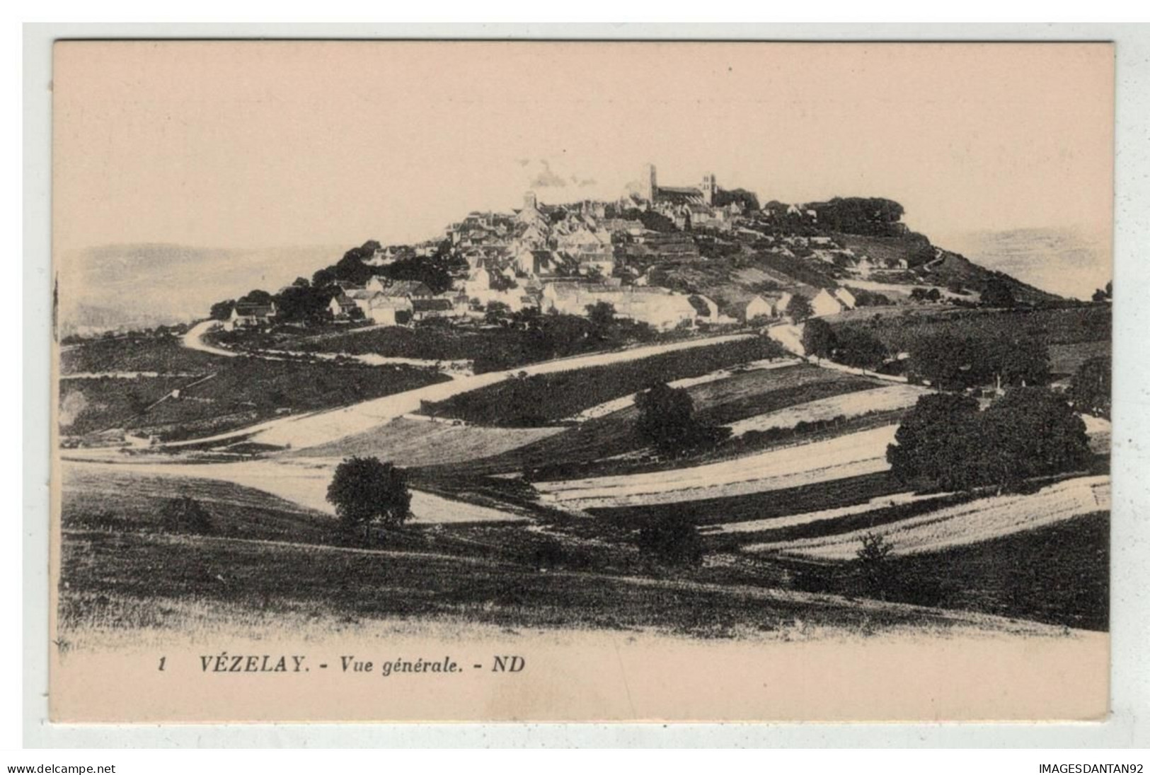89 VEZELAY #19112 VUE GENERALE NÂ°1 - Vezelay