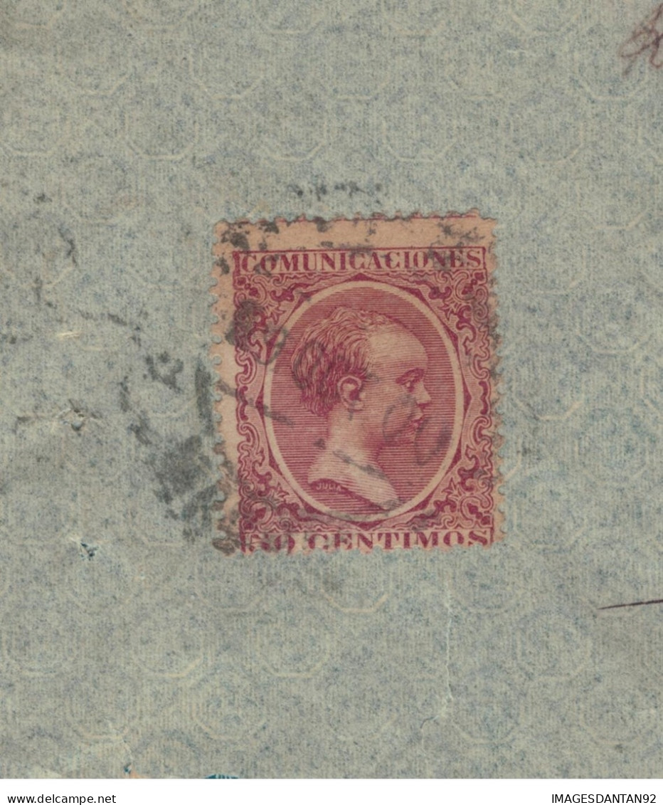 ESPAGNE A FRANCE FRANCIA PARIS 1900 - Storia Postale