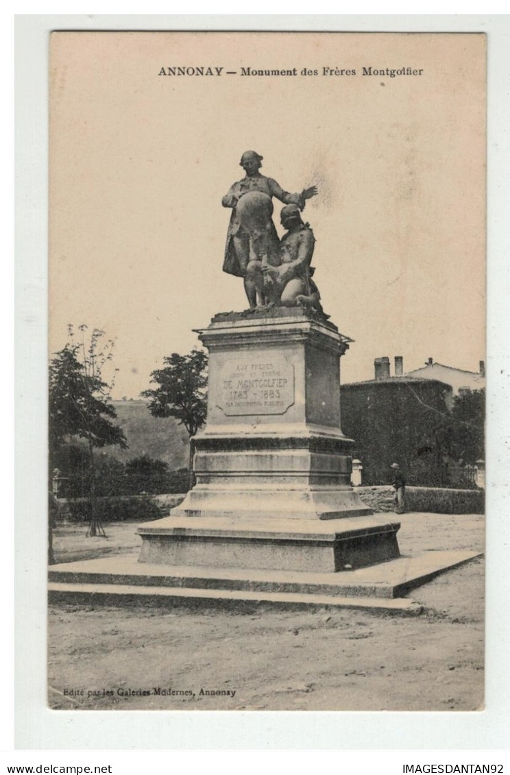 07 ANNONAY MONUMENT DES FRERES MONTGOLFIER - Annonay