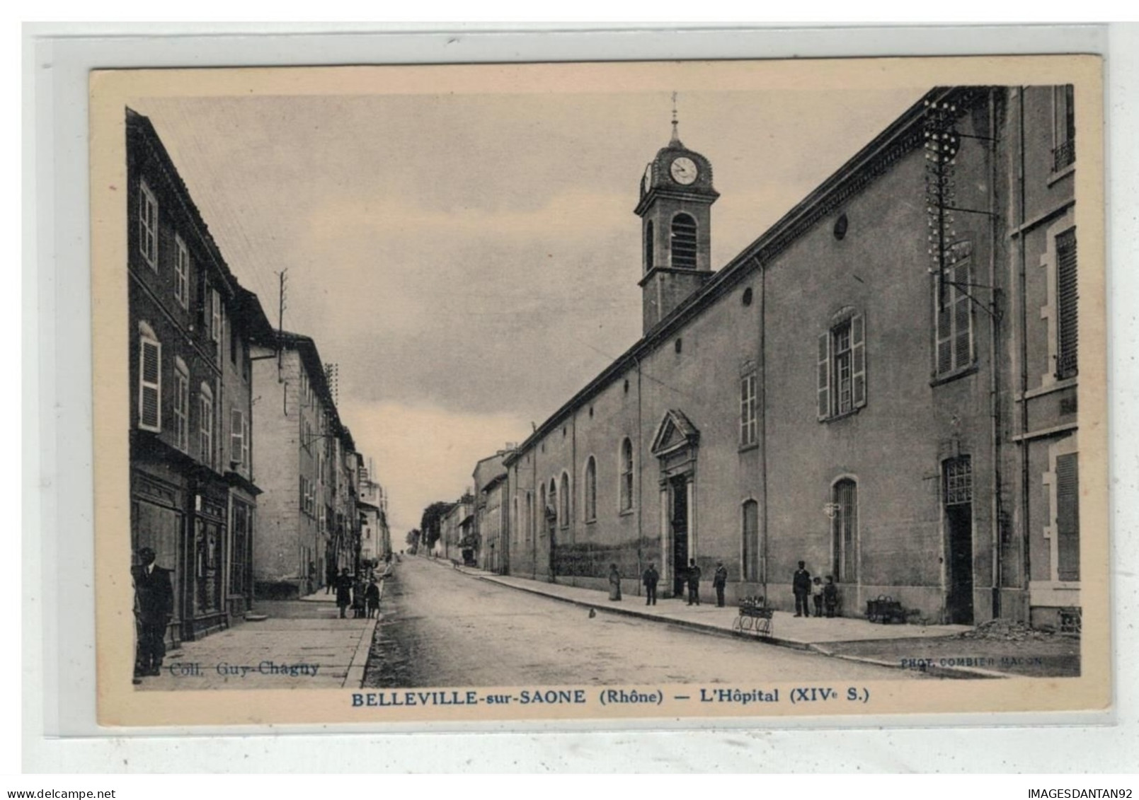 69 BELLEVILLE SUR SAONE #12079 HOPITAL XIV EME SIECLE EDIT CHAGUY - Belleville Sur Saone