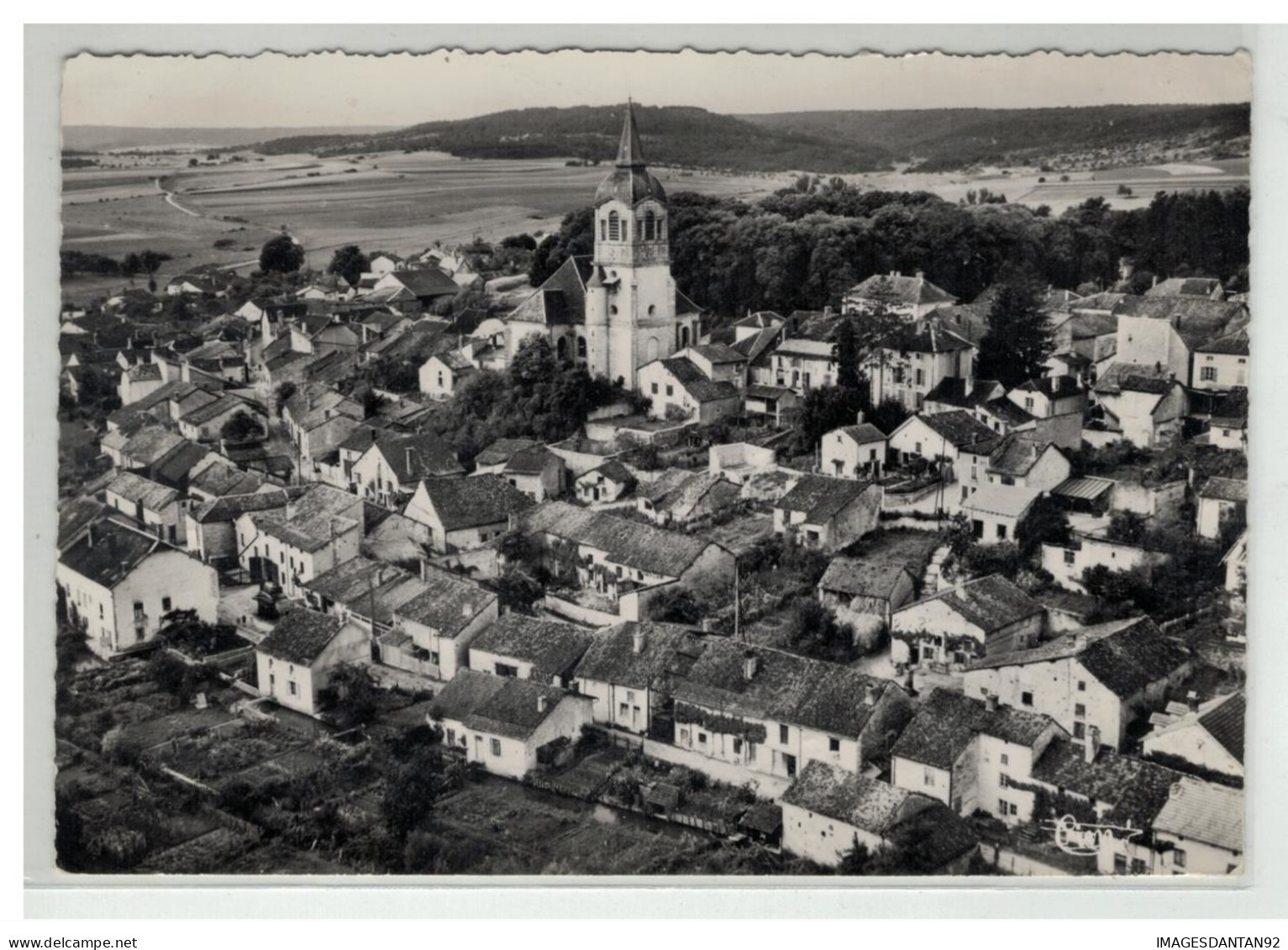 52 LAFERTE SUR AUBE VUE AERIENNE SUR L EGLISE NÂ°9548 A - Sonstige & Ohne Zuordnung