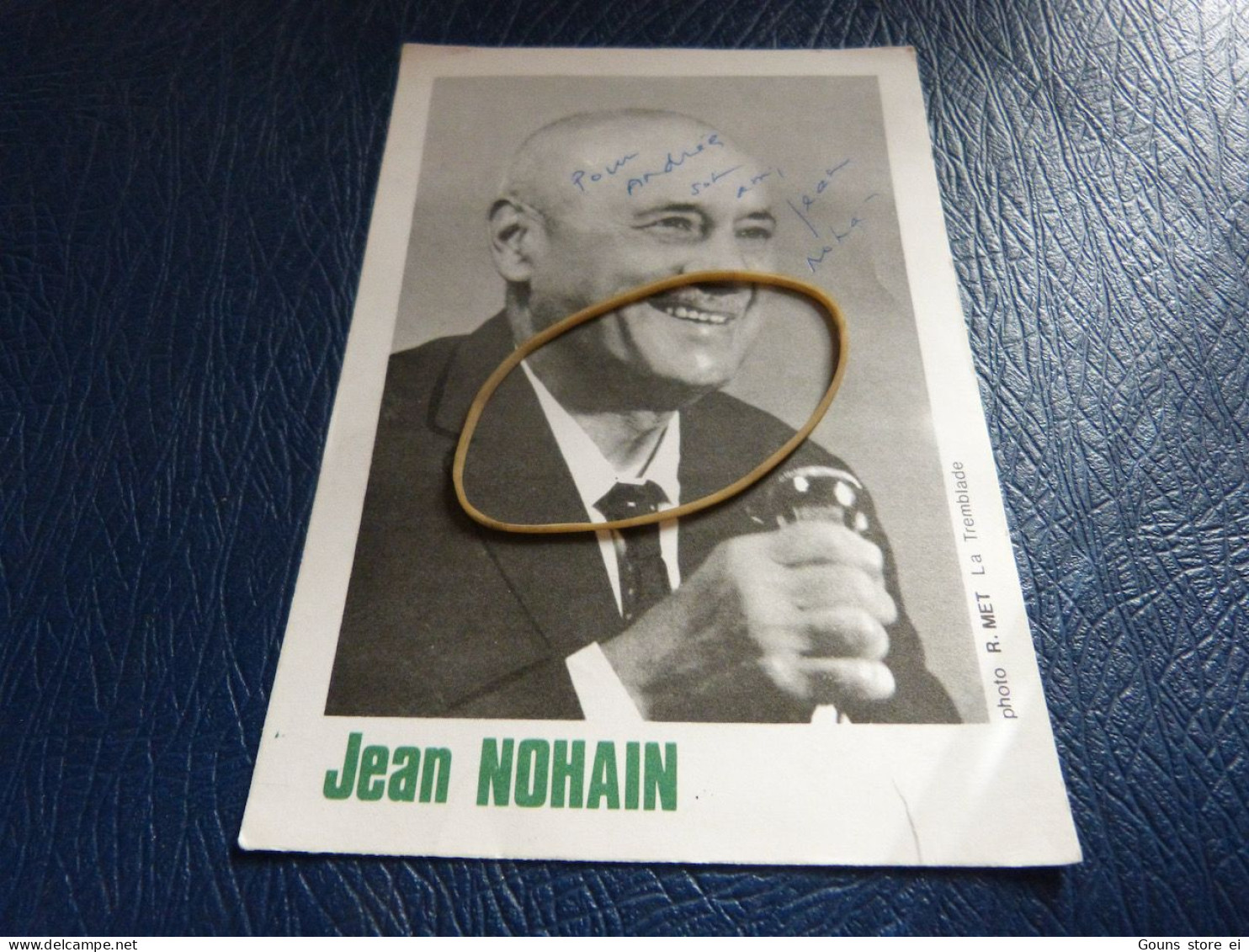 BC29-14LV38  Autographe Jean Nohain - Televisione E Internet